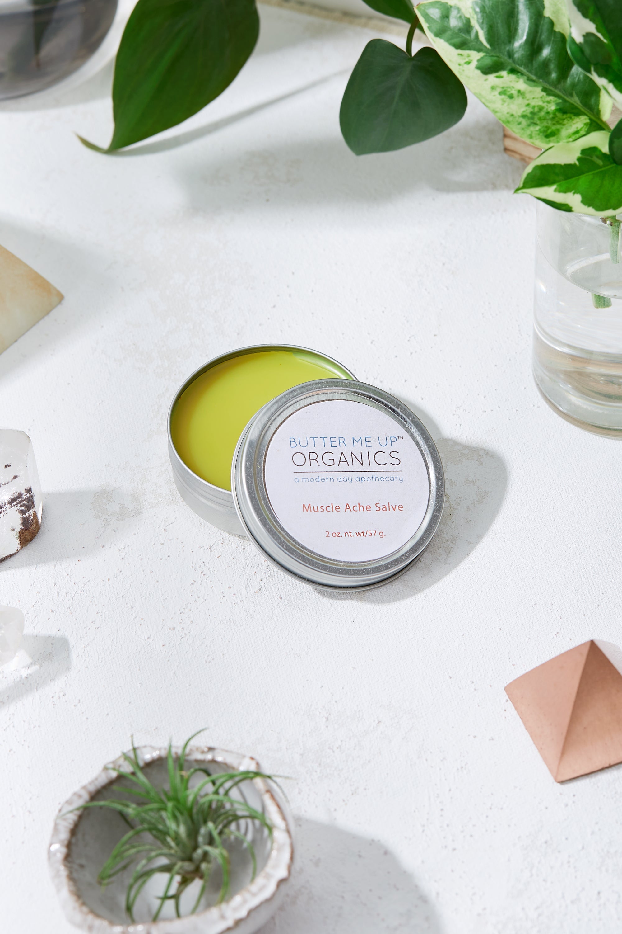 Organic Muscle Relief Salve with Cayenne & Arnica – Zero Waste