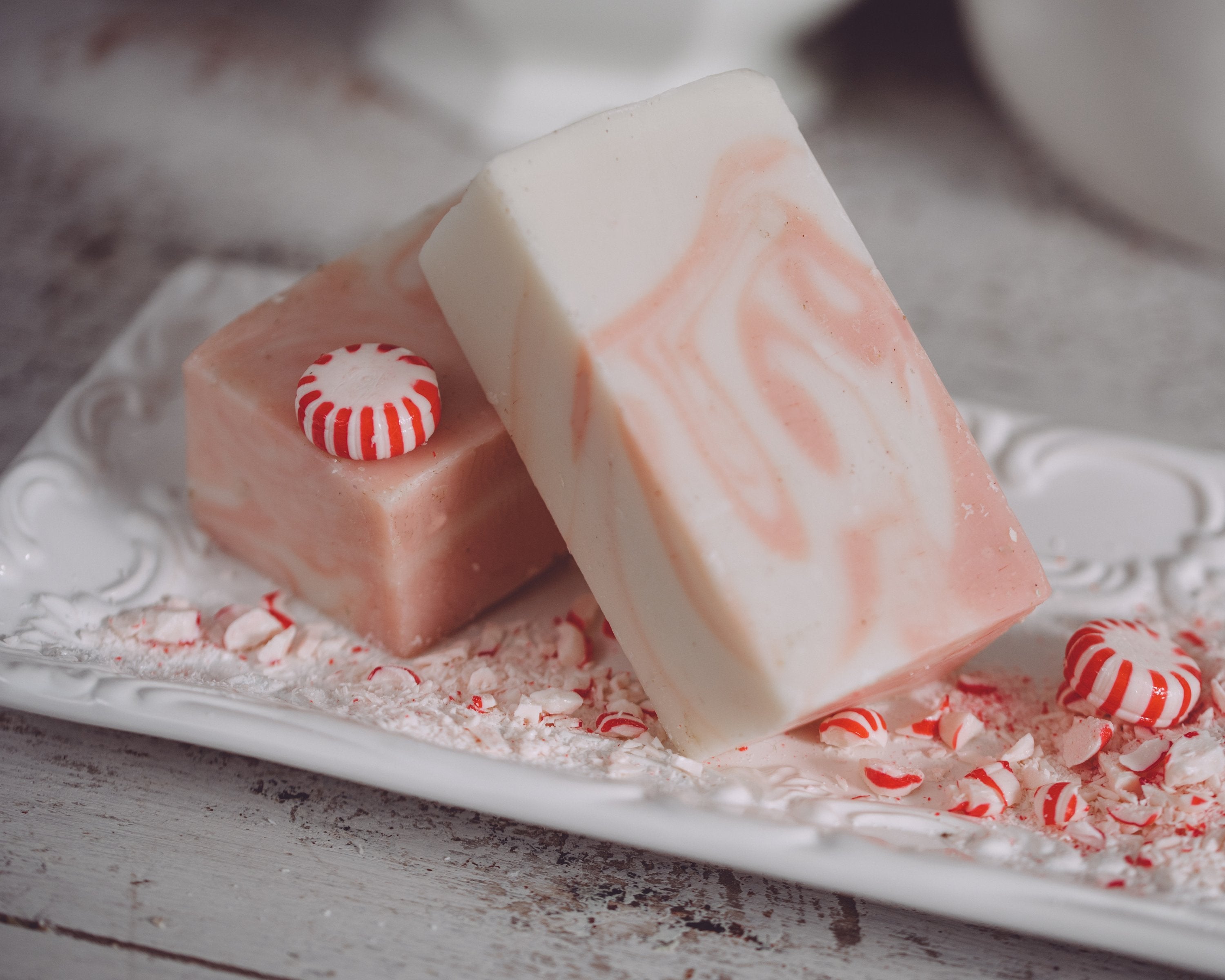 Candy Cane – Cool, Sweet & Cheerfully Refreshing Organic Soap
