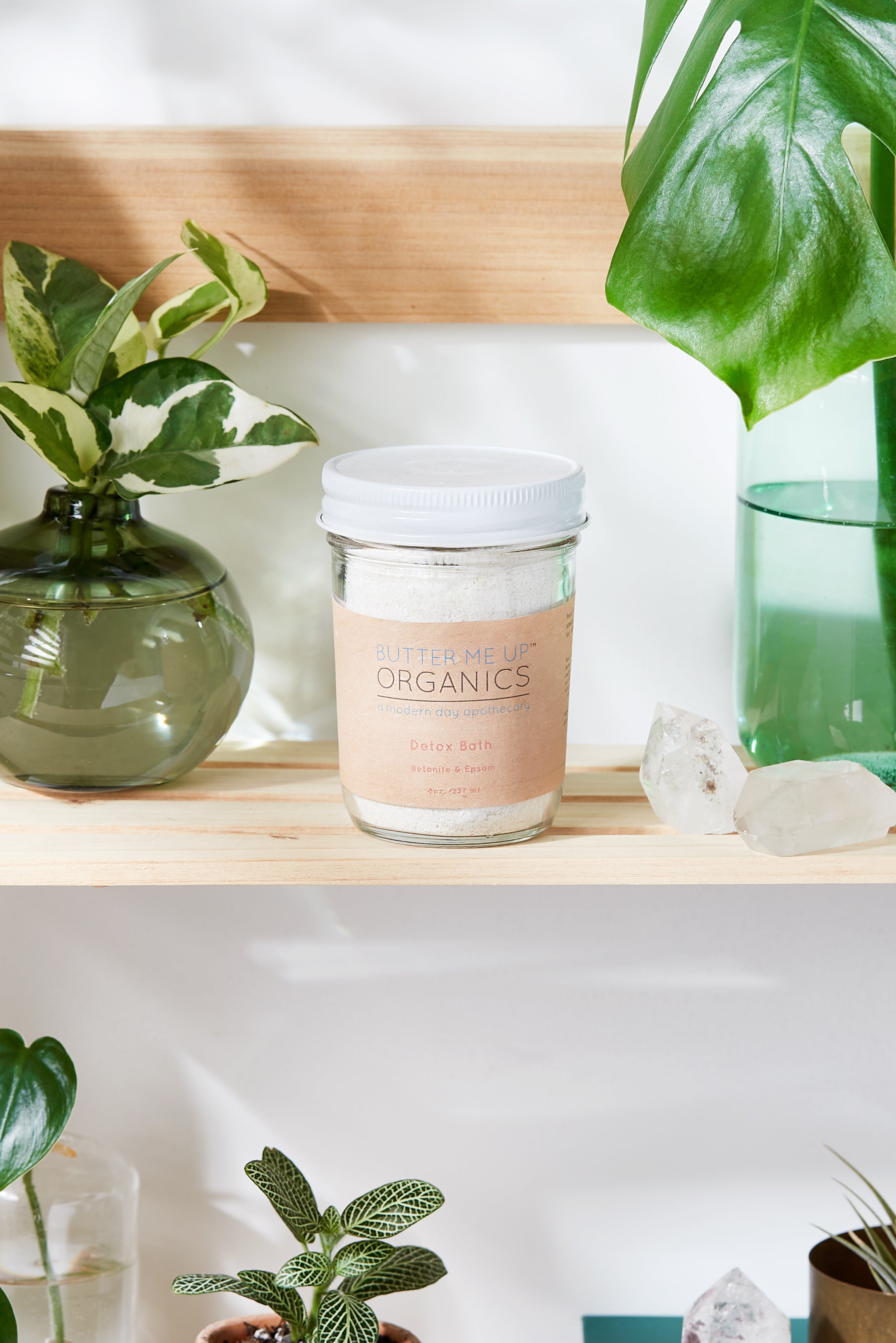 Detox Bath Soak – Epsom Salt & Clay with Frankincense & Lavender