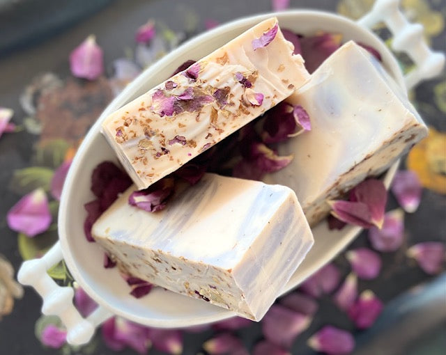 Angelica Tea-Infused Handmade Organic Soap Bar