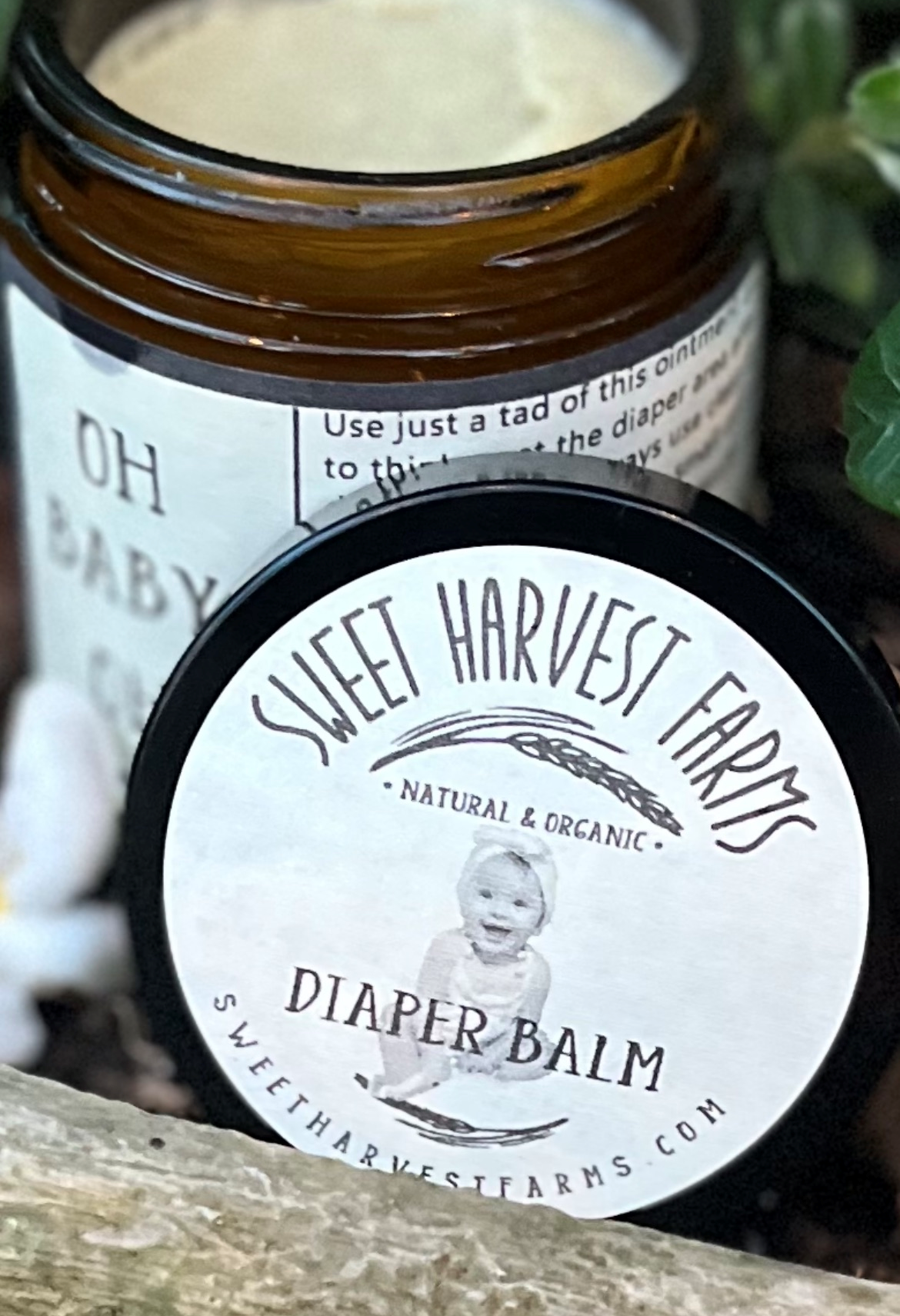 "Oh, Baby Oh!" Organic Diaper & Chafing Balm — Gentle Healing for Sensitive Skin