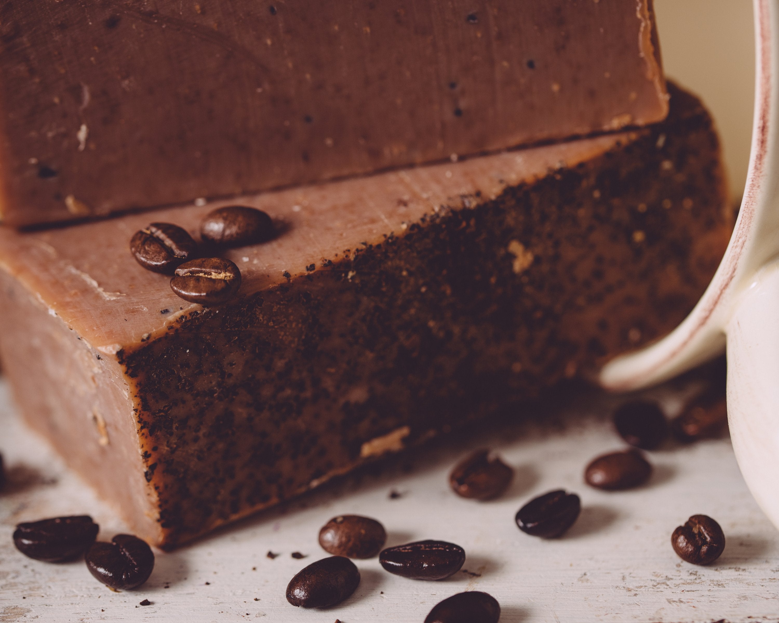 Exfoliating Coffee Soap – Organic Handmade Bar