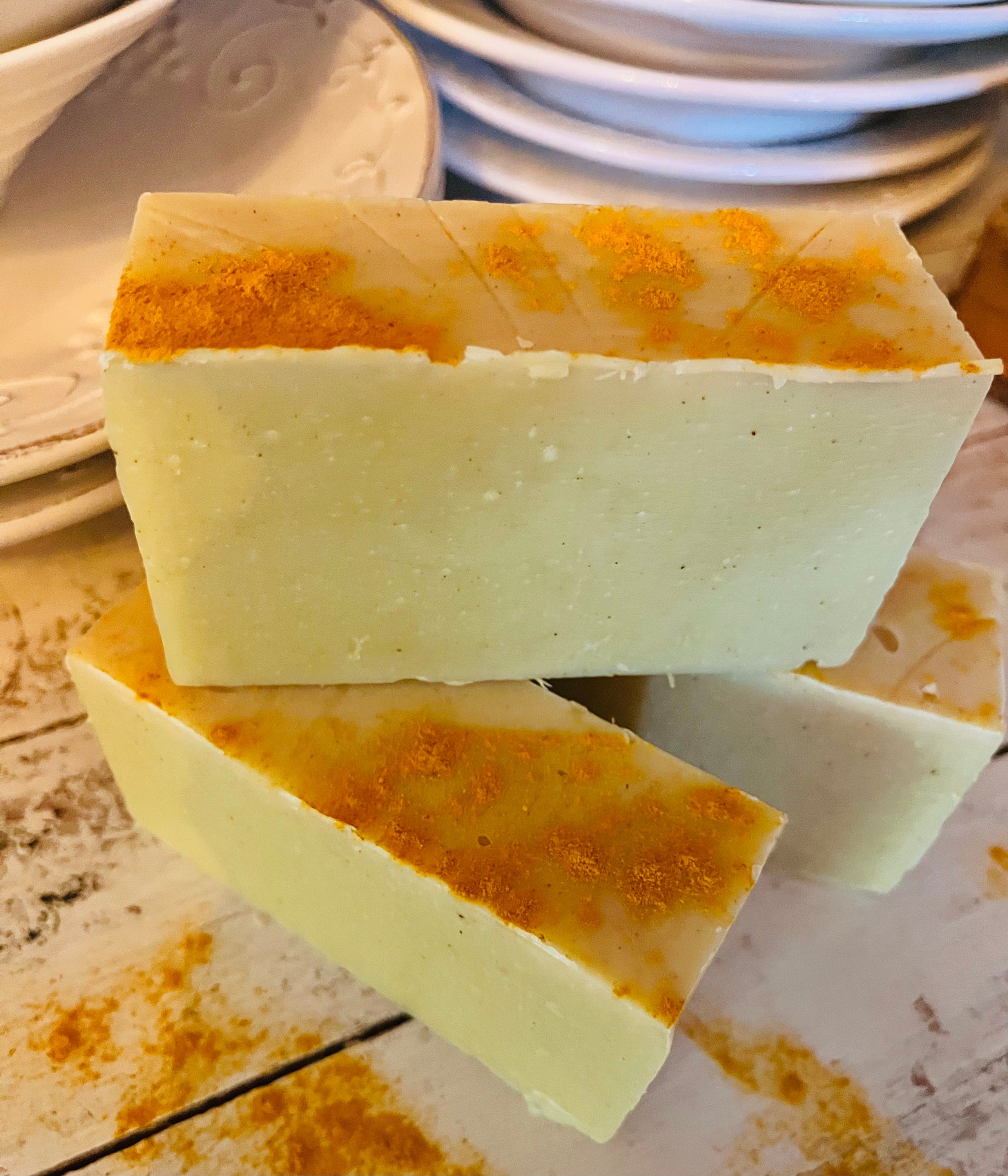 Handmade Turmeric Organic Soap Bar