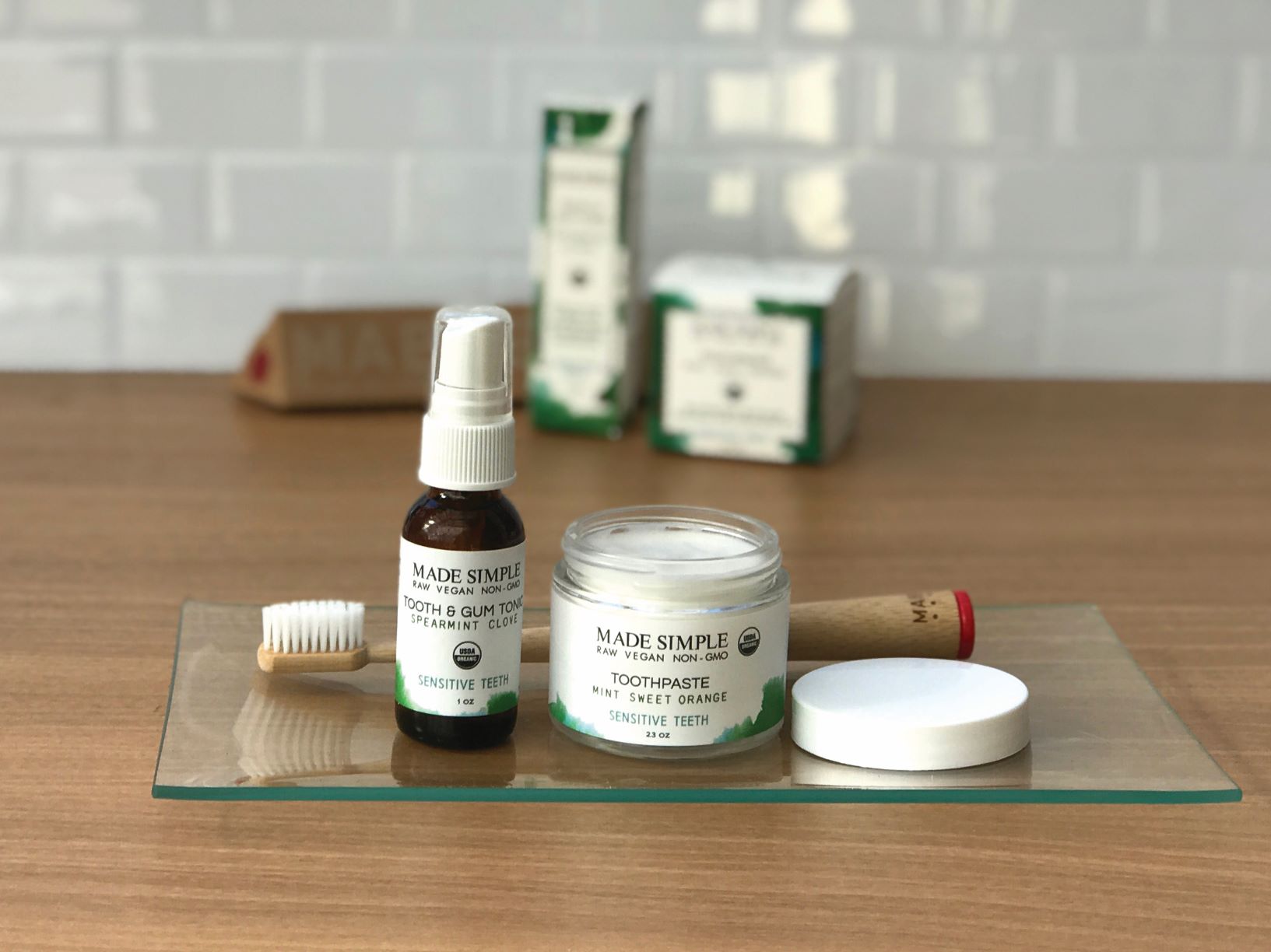 Spearmint Clove Tooth & Gum Tonic – Certified Organic, Vegan & Cruelty-Free