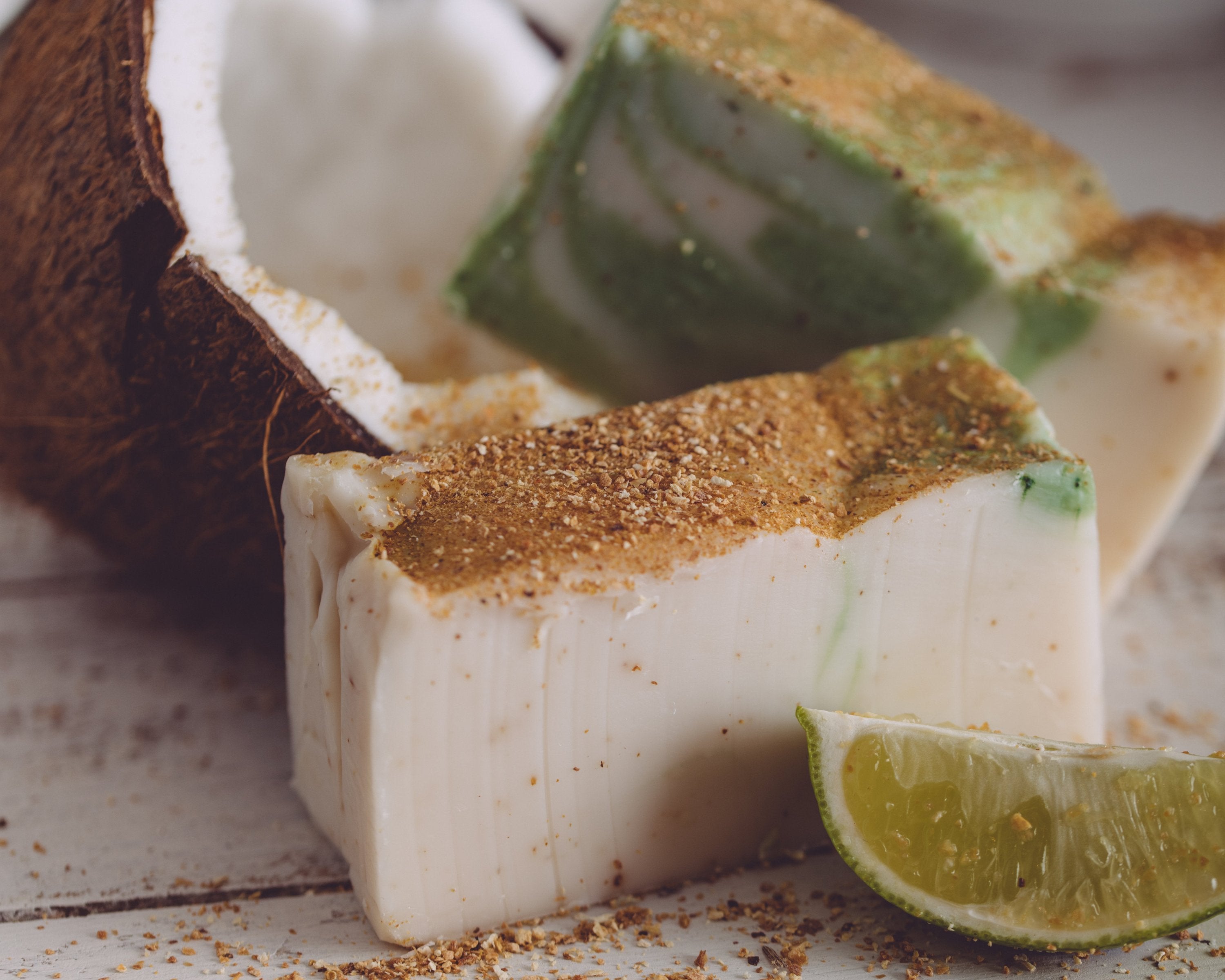Lime in de Coconut Organic Soap Bar – Tropical Citrus