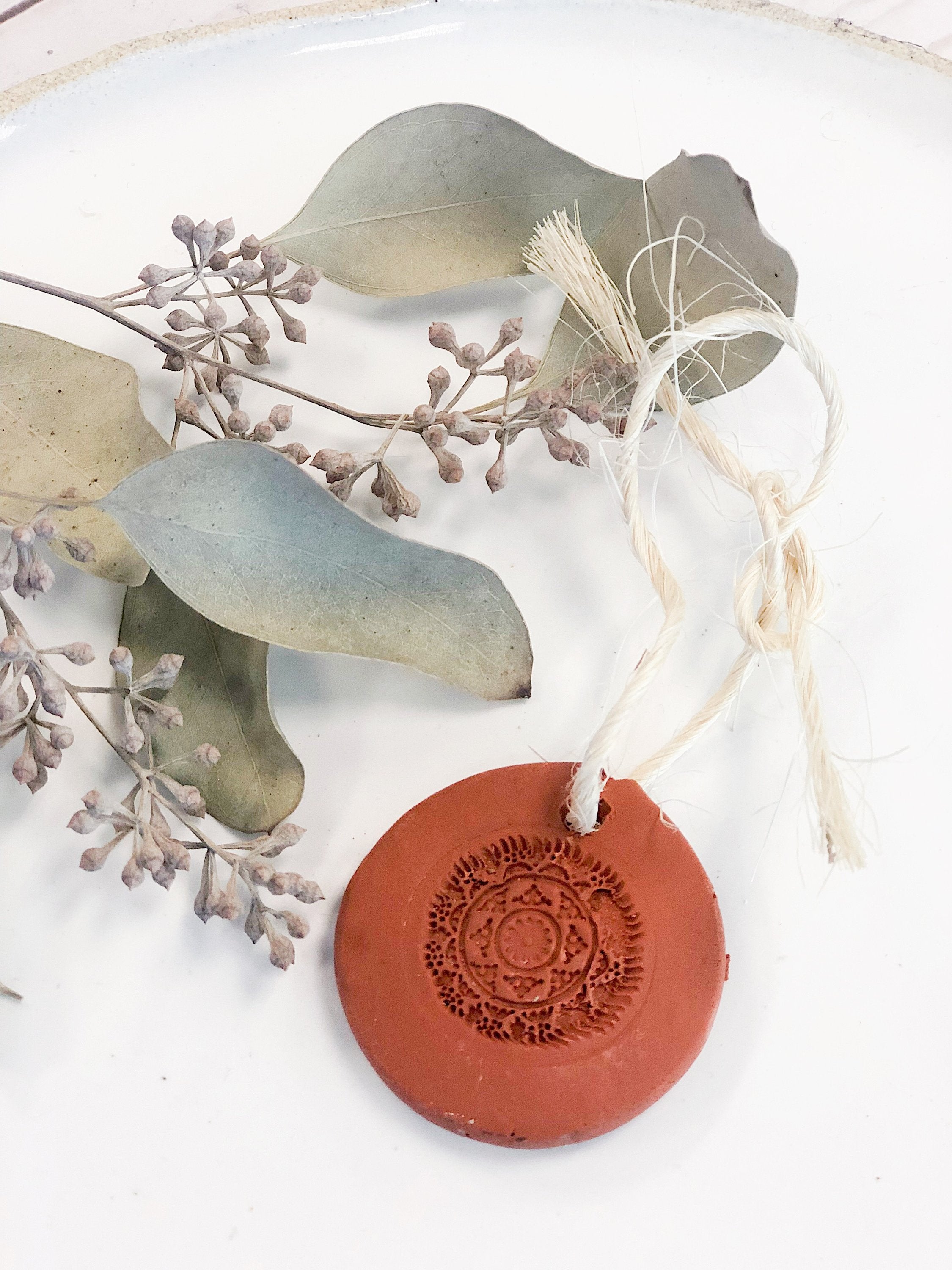 Terra Cotta Essential Oil Diffuser – Reusable Natural Air Freshener for Home or Car