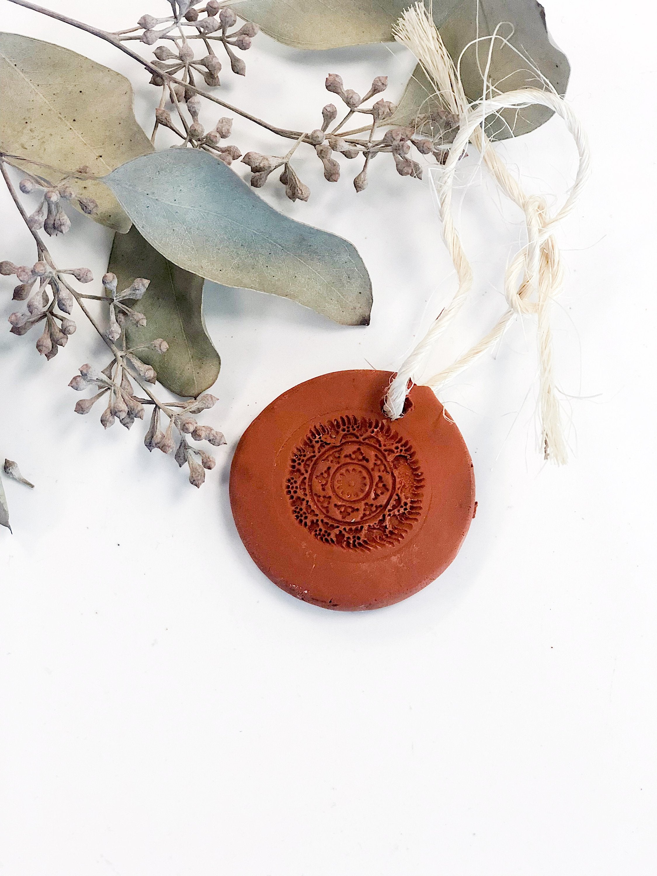 Terra Cotta Essential Oil Diffuser – Reusable Natural Air Freshener for Home or Car