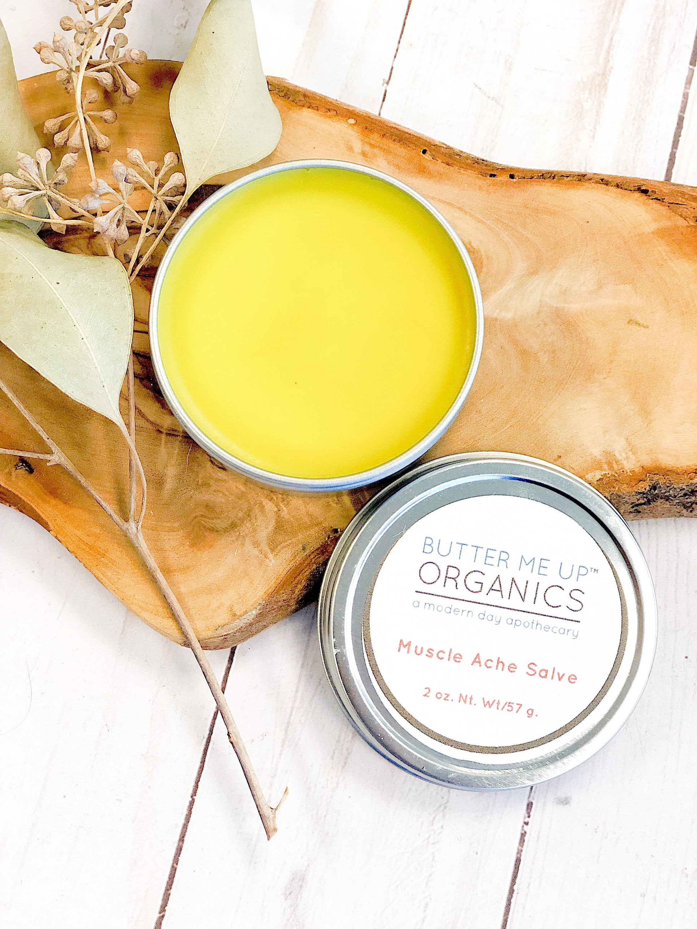 Organic Muscle Relief Salve with Cayenne & Arnica – Zero Waste