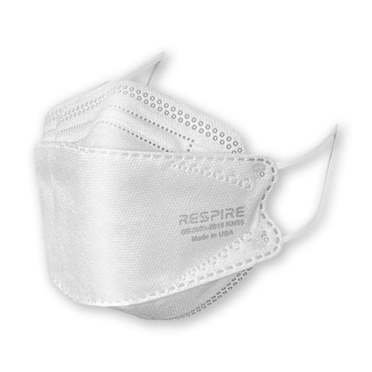 White KN95 Performance Series Respirator