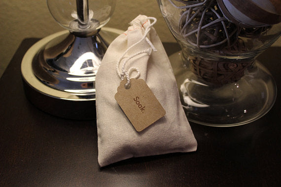 Romantic Rose Bath Tea & Drawer Sachet – Organic Herbal Blend