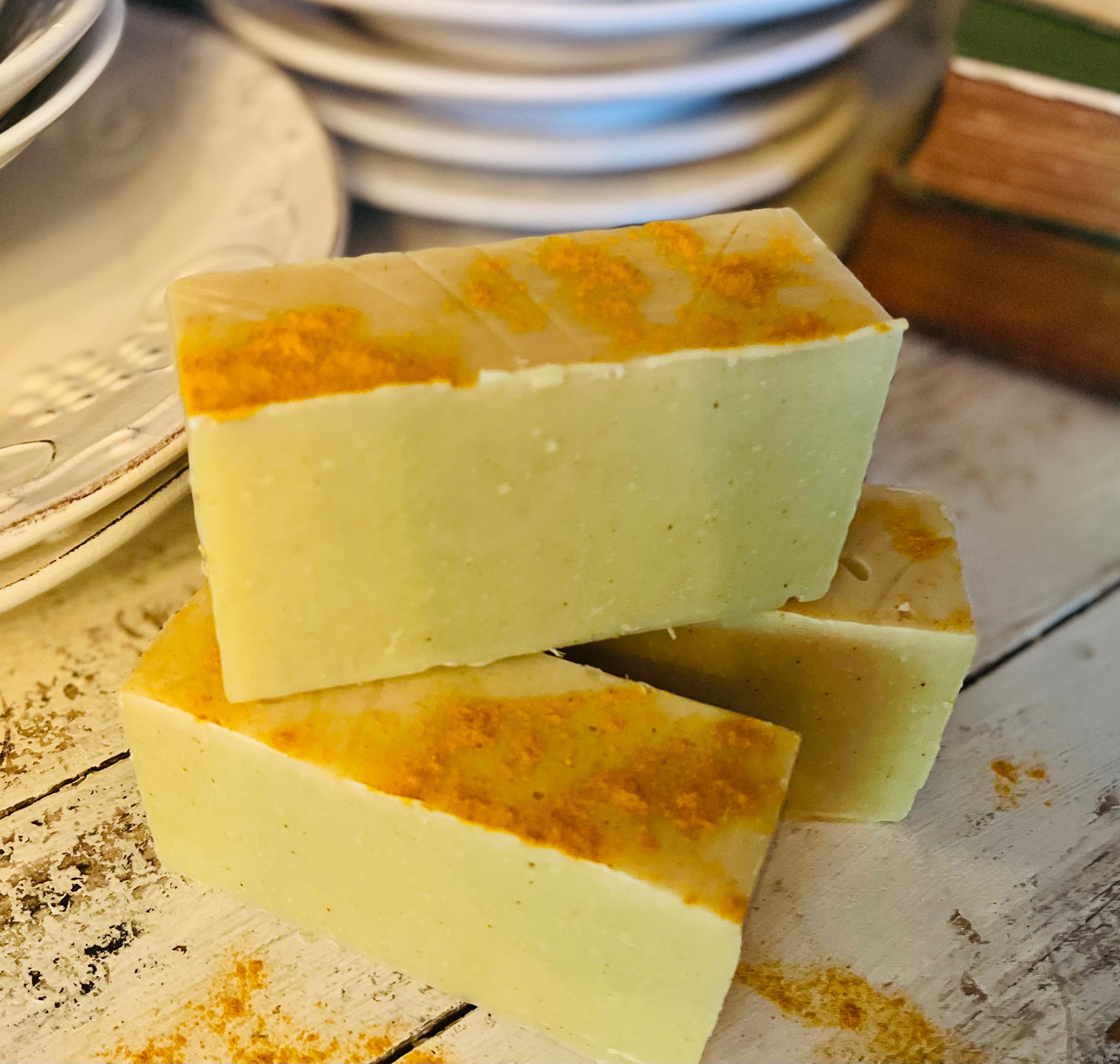 Handmade Turmeric Organic Soap Bar