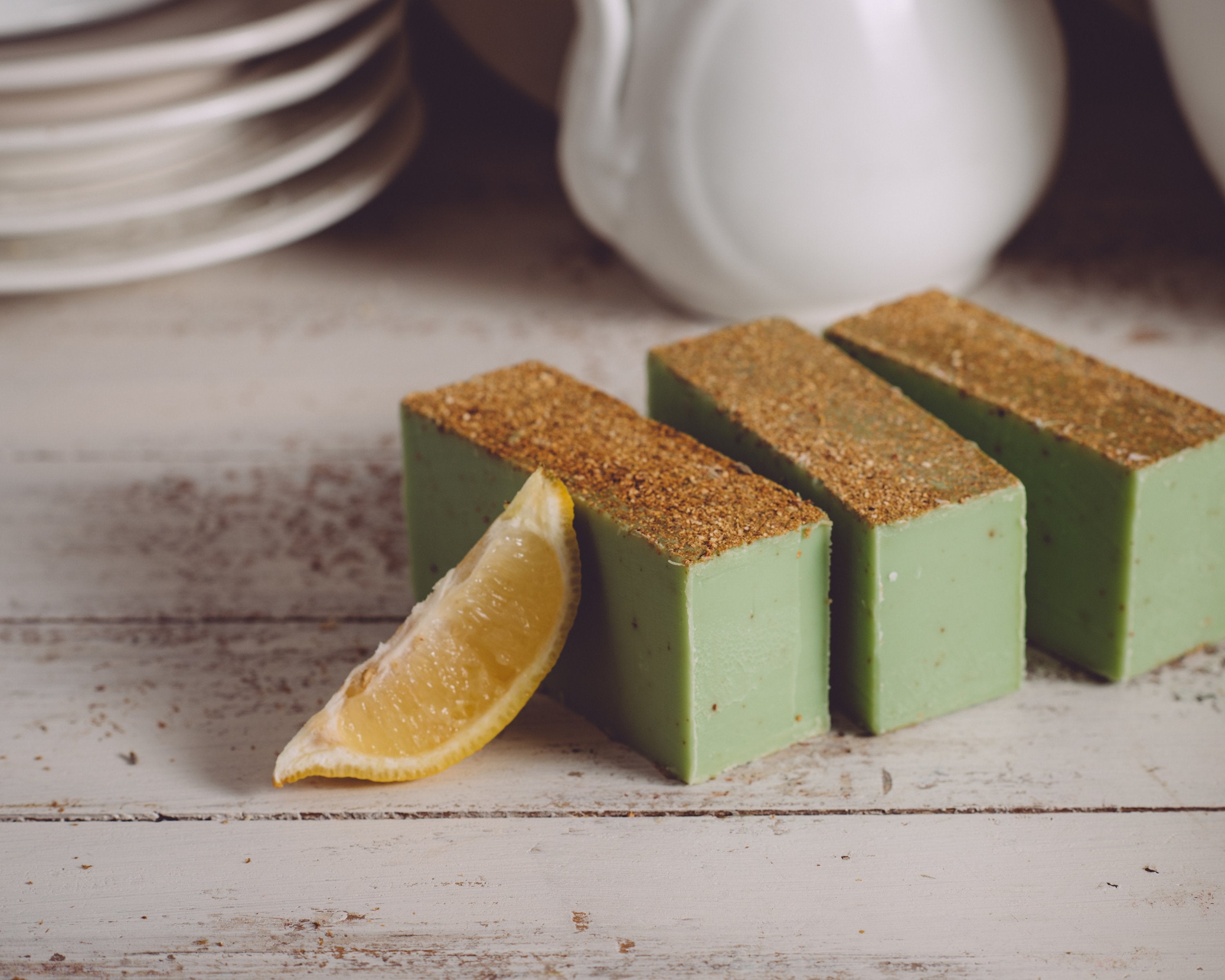 Lemon Verbena Organic Handmade Soap – Bright, Clean & Energizing